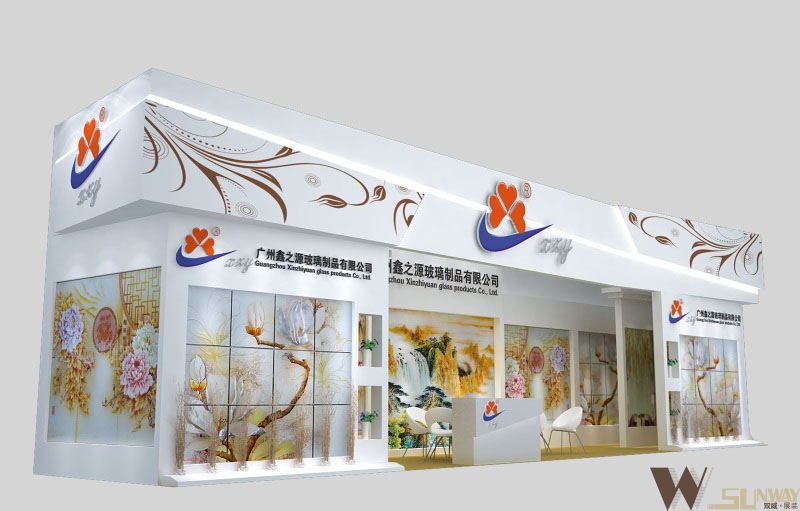 2015年建材展—鑫之源展位展臺(tái)設(shè)計(jì)