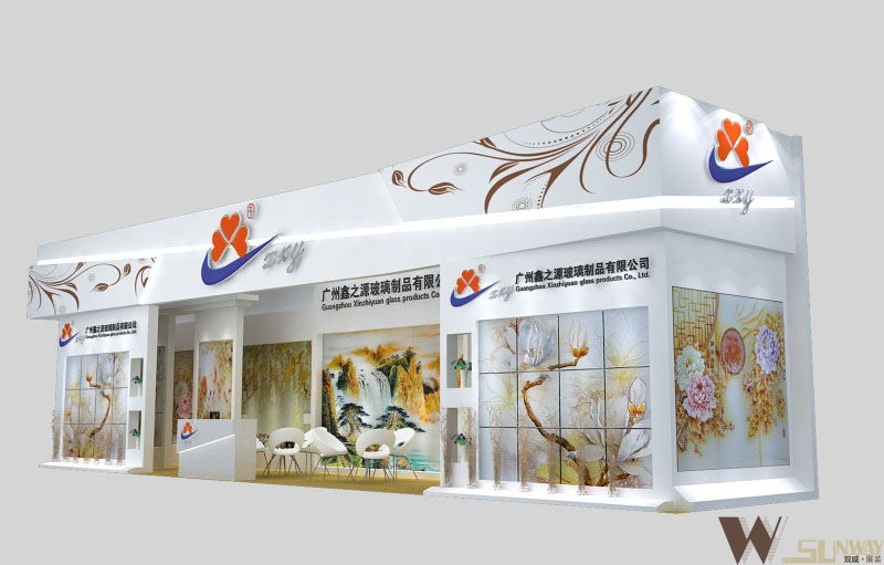2015年建材展—鑫之源展位展臺(tái)設(shè)計(jì)