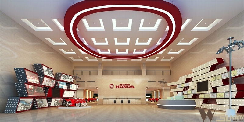 HONDA 五羊本田展廳設計