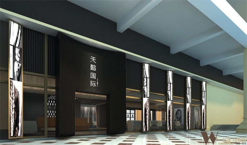 天懿國際匯景店展示設(shè)計(jì)方案