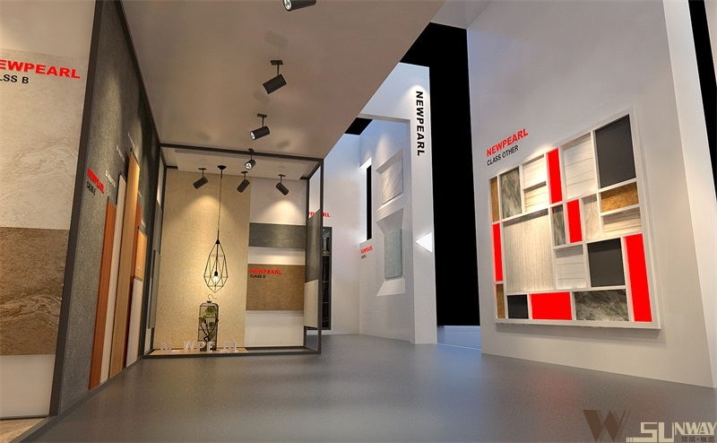 2016廣州建材展—新明珠特裝展臺設計
