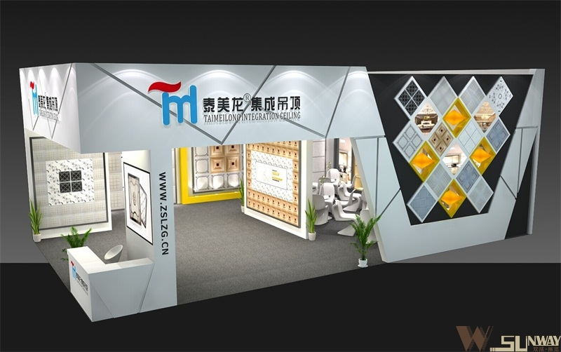 2016廣州建博會(huì)—鋁掌柜特裝展臺(tái)設(shè)計(jì)