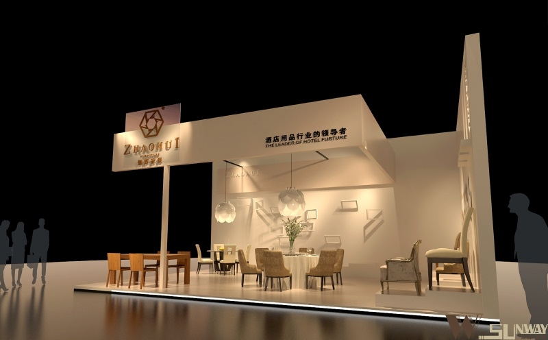2016廣州家具展—朝輝家具特裝展臺(tái)設(shè)計(jì)