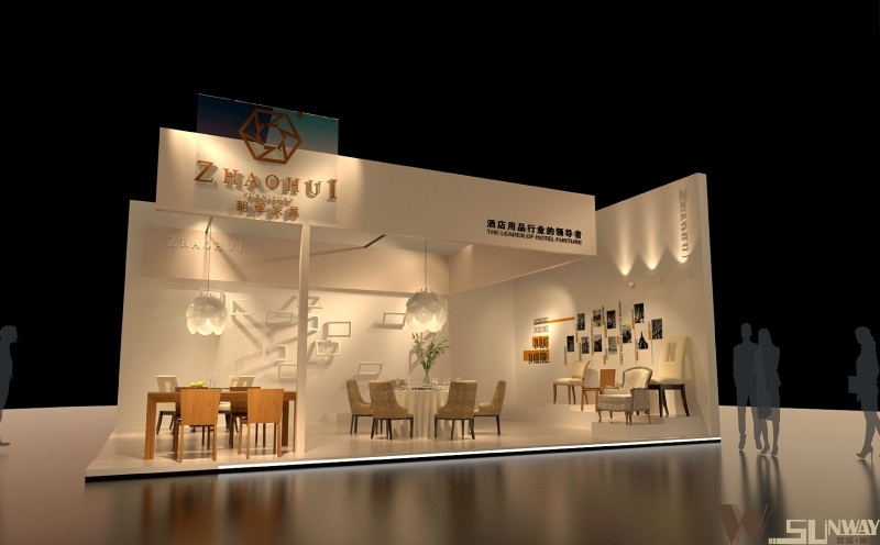 2016廣州家具展—朝輝家具特裝展臺(tái)設(shè)計(jì)
