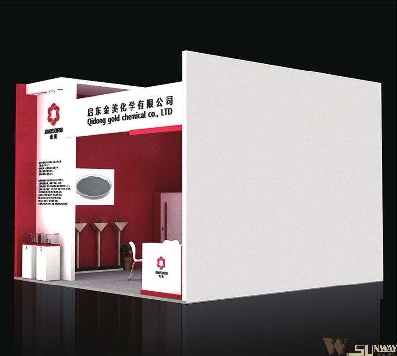 2016廣州涂料展—啟東金美特裝展臺(tái)設(shè)計(jì)