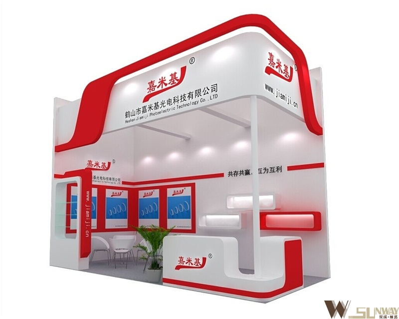 2016廣州燈光展—嘉米基光電科技展位設(shè)計