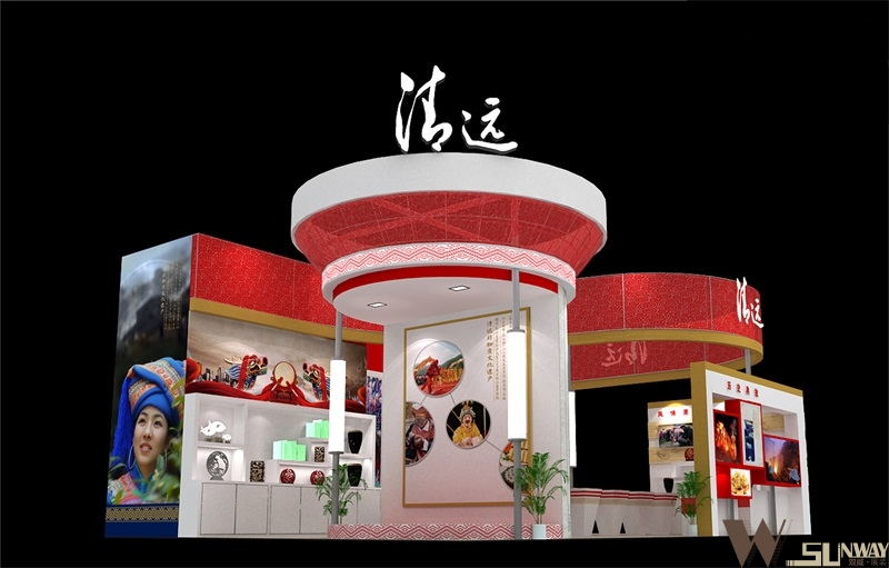 2015深圳文博會—清遠非物質(zhì)文化遺產(chǎn)展臺設(shè)計