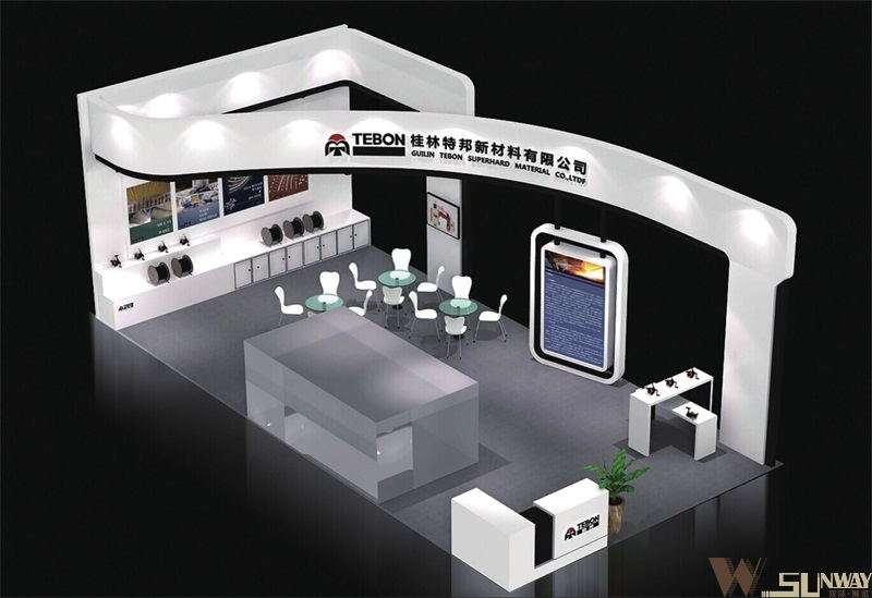 2016云浮石材展—桂林特邦展位展臺設計