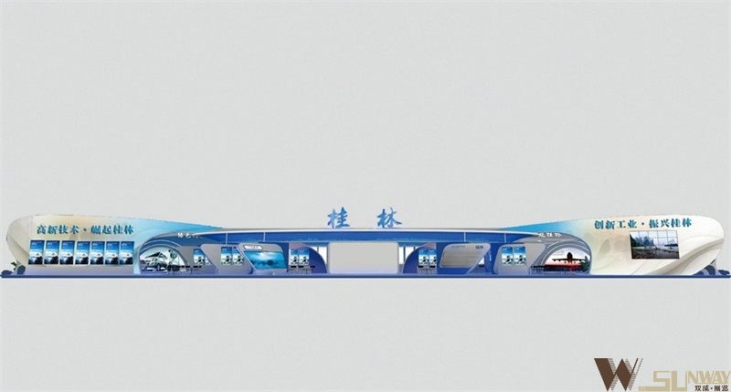 2013廣西發(fā)明展—桂林展臺特裝展臺設(shè)計