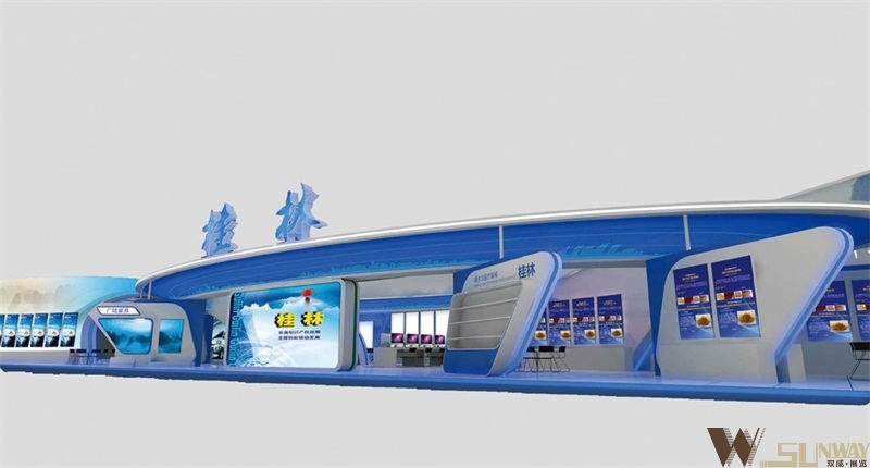 2013廣西發(fā)明展—桂林展臺特裝展臺設(shè)計