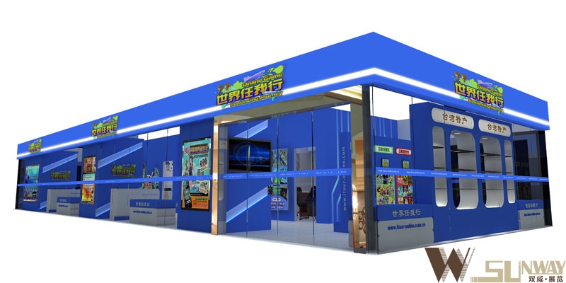 連發(fā)科技專賣店展廳設(shè)計