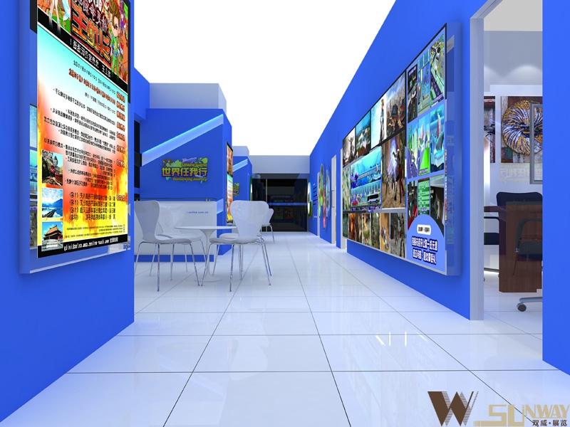 連發(fā)科技專賣店展廳設(shè)計